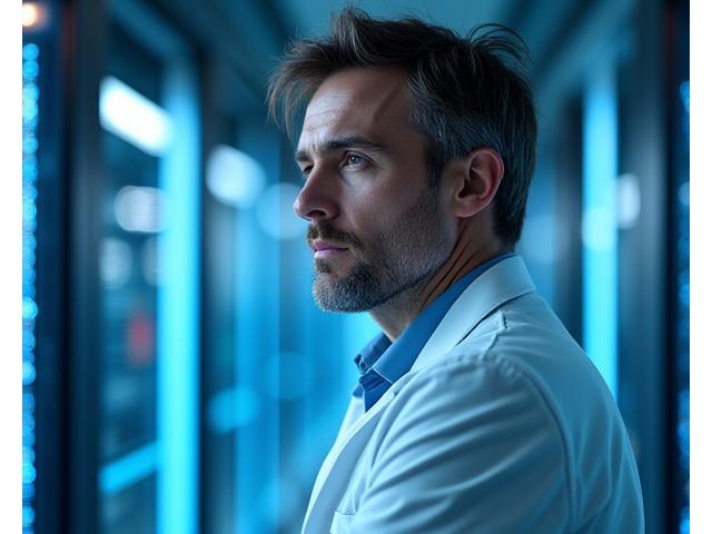 Porträt von Markus Richter, CTO & Mitbegründer von MediTech AI, einem fokussierten und analytischen Fachmann in der Medizintechnik.