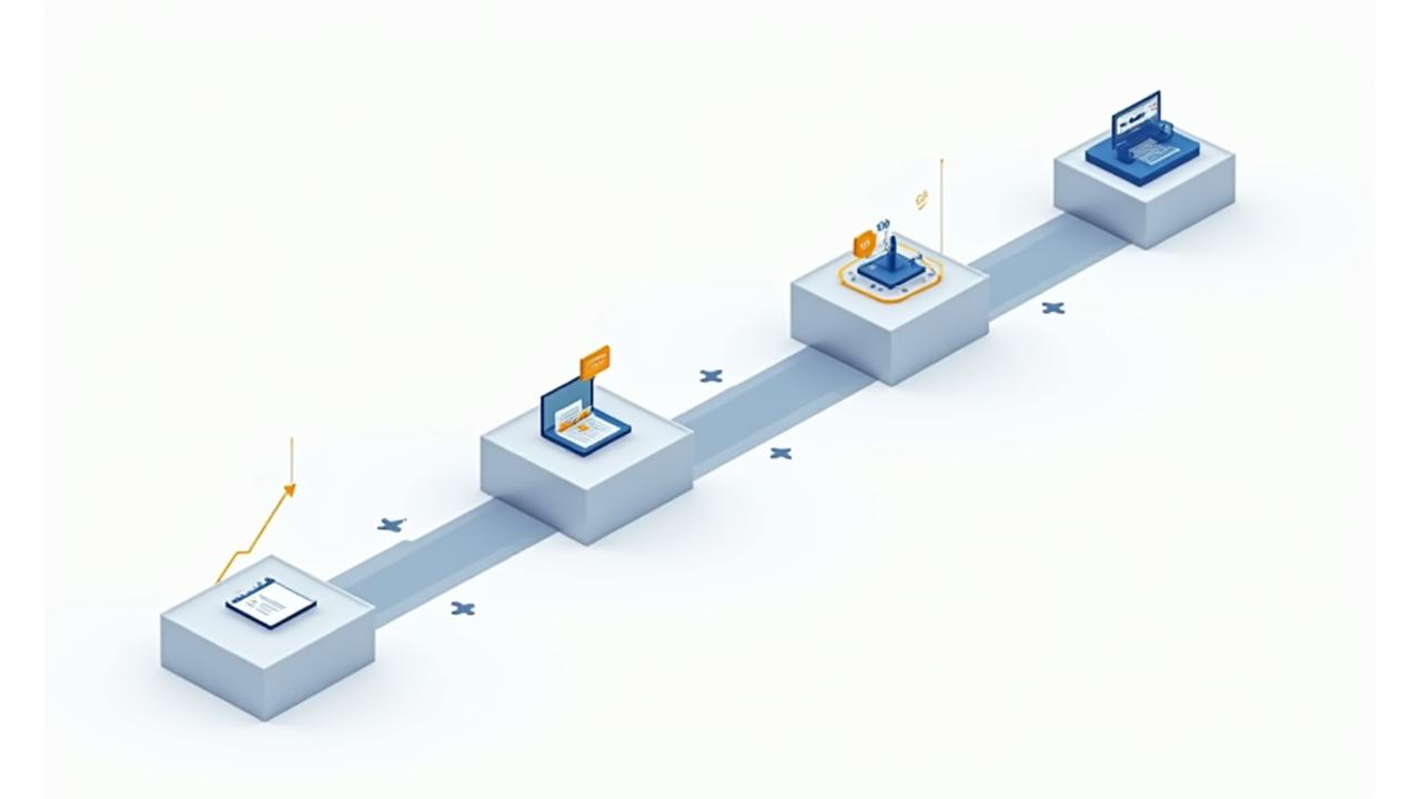 Eine vereinfachte Infografik, die den schrittweisen Zertifizierungsprozess darstellt, von der Bewerbung über die Prüfung bis zur Zertifizierung und Rezertifizierung.